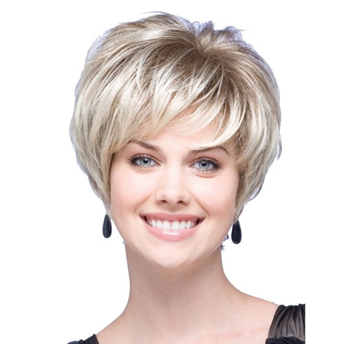 Curly pixie cut - curly, wig