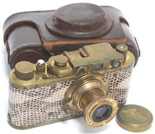 Russian Golden Leica camera w