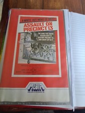 assault on precinct 13 betamax pre cert ( not vhs) ultra rare ex-rental