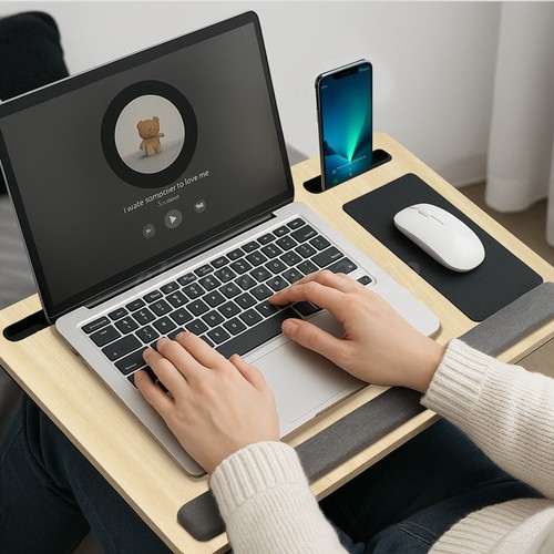 Portable lap desk laptop - lap,