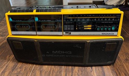 Vintage magnavox d8300 boombox - vintage,