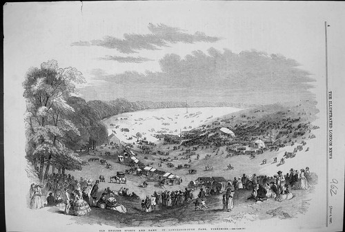 Antique print 1857 english - antique,