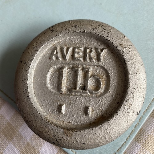 Cast iron avery 1lb - , vintage