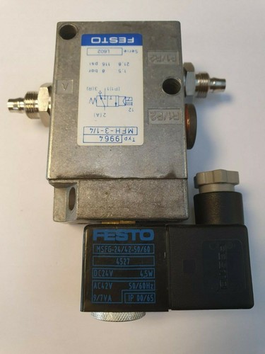 Festo mfh solenoid valve - festo, mfh-3-1/4