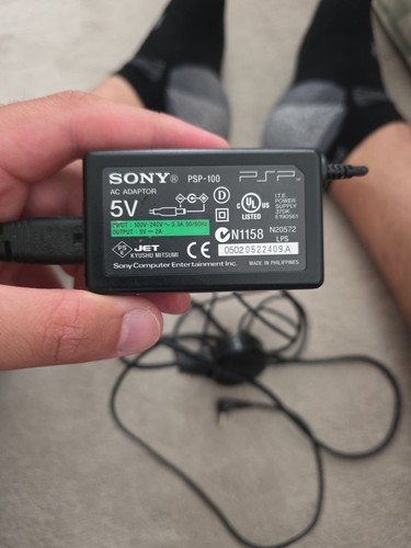 Official sony psp charger - psp,