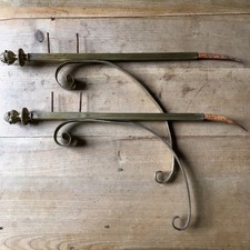 Pair Of Antique LARGE Curtain