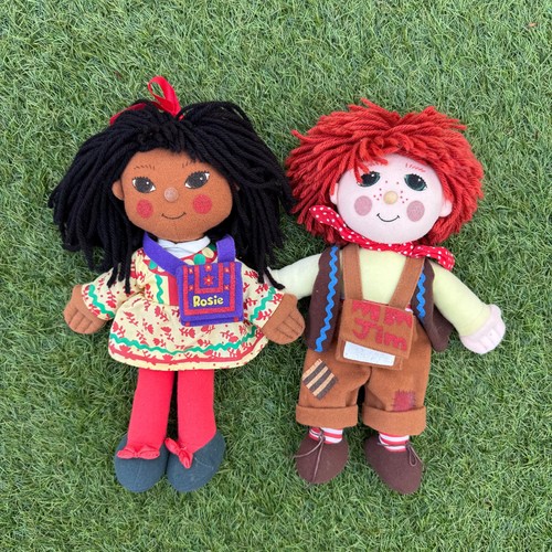 Rosie and jim rag - dolls, with