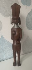 African Vintage Carved Wooden