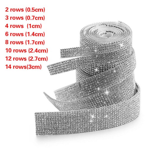 Self adhesive rhinestone trim - self-adhesive,