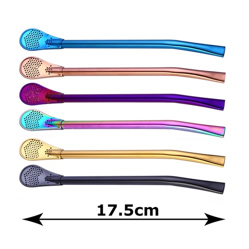Yerba mate straw - yerba, spoon