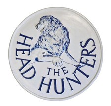Chelsea Head Hunters Vintage Rare Fibreglass Wall Plaque 