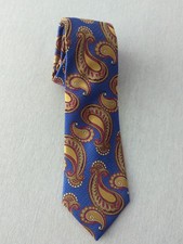Duchamp Tie Silk Blue Multi