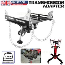0.5 Ton 500Kg Hydraulic Transmission Jack Lift Gearbox Adaptor Garage Car Auto