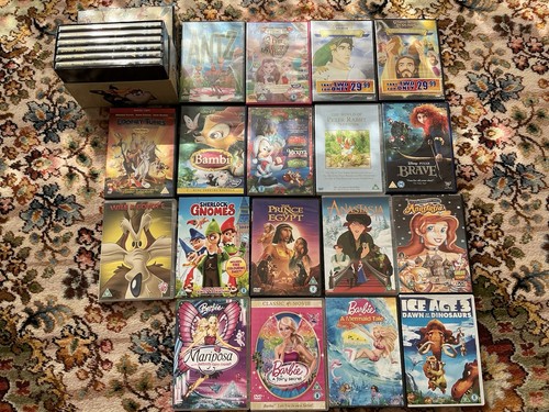 Children movies dvd boxes - children,
