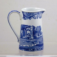 Spode blue italian half - blue,