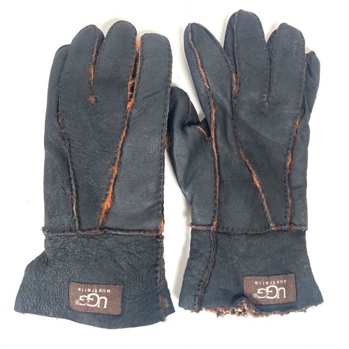 Ugg sheepskin women navy - sheepskin,