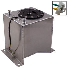 10L 2.5 Gallon Universal Aluminum Fuel Cell Gas Tank with Level Sender