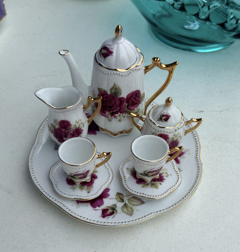 Vintage miniature porcelain - vintage,