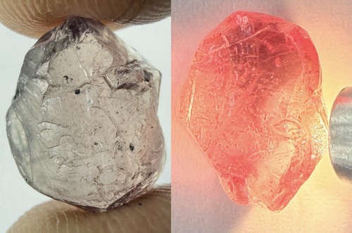 Natural colour change - 6.8,