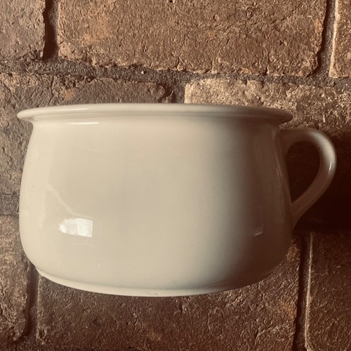 Chamber pot ceramic - ceramic, bed