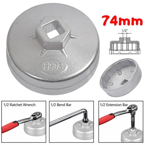 74mm flutes oil filter - 74mm, x