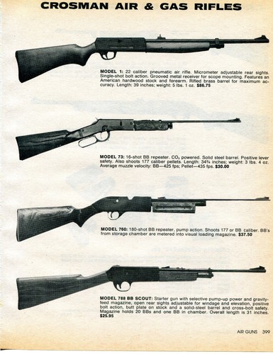 1984 print crosman model - 1984, ad