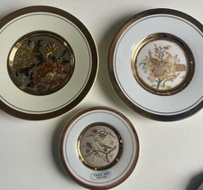 chokin art 24kt gold plate plates x4 One John Jenkins