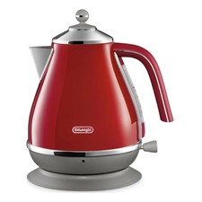 De'Longhi KBOC3001.R Jug Kettle Icona Capitals 3000W 1.7L Anti-limescale Filter