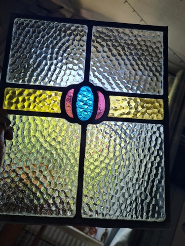 Old antique piece leaded - old,