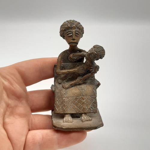Vintage african bronze brass - vintage,