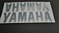 Yamaha Sticker Set for Aerox including Silver/Chrome approx. 32 cm x 7.5 cm Sticker