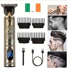 Rechargeable Hair Clippers Beard Trimmer Shaver Machine Cordless Beard Electric