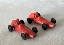 2 Vintage Red Plastic