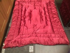 Vintage double bed eiderdown - bed,