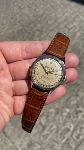 Movado calendomatic 35mm steel - movado,