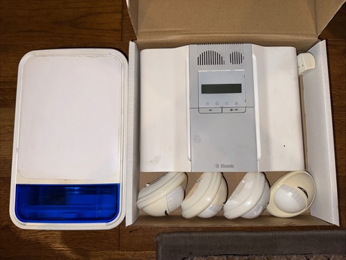 House alarm set visconic - house,