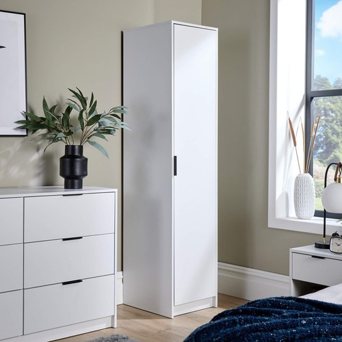 Wardrobe door space saving - wardrobe,