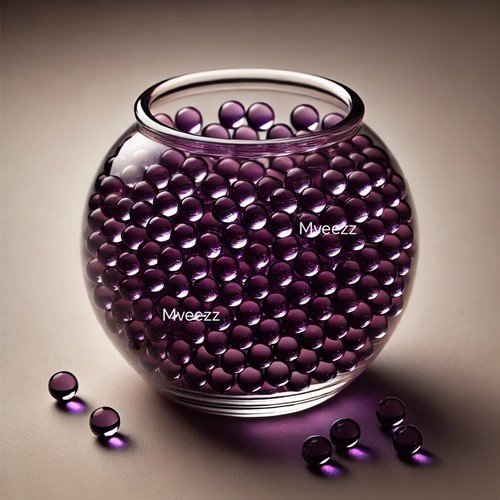 Purple water beads aqua - purple,