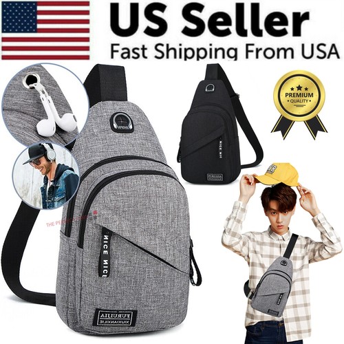 Men women sling bag - sling, chest