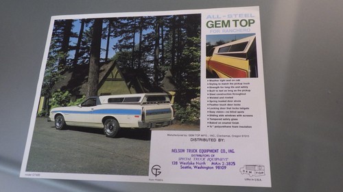 Vtg original 1971 ford - vtg,