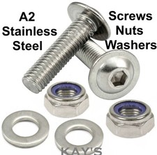 M4 M5 M6 Flanged Button Head