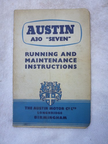 Austin a30 seven drivers - a30,