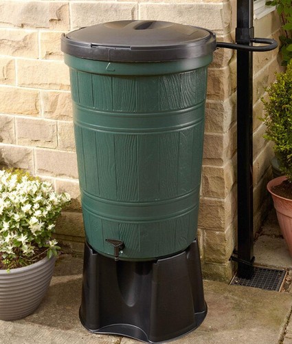 200l cloudburst water butt kit - cloudburst,