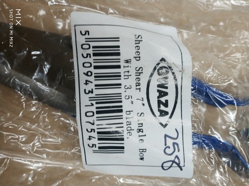 Hand shears single bow - single, sheep