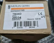 MERLIN GERIN TM25D 29034 CIRCUIT BREAKER TRIP UNIT (R5S12.8B1)