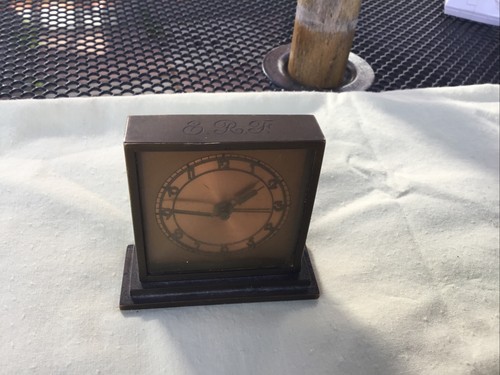 Art deco german brass travel - art,