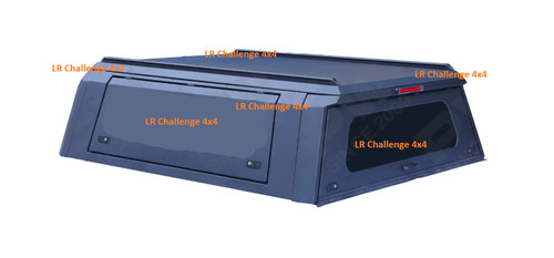 Extremo heavy duty rear canopy - duty,