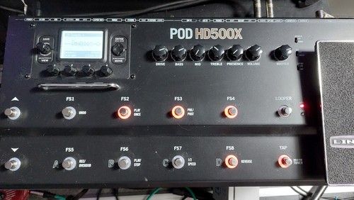 Line pod hd500x - 6, guitar