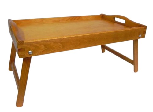 Wooden lap tray breakfast bed - wooden,