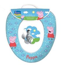 Peppa Pig Training Toilet Seat For Kids Soft Padded Travel 